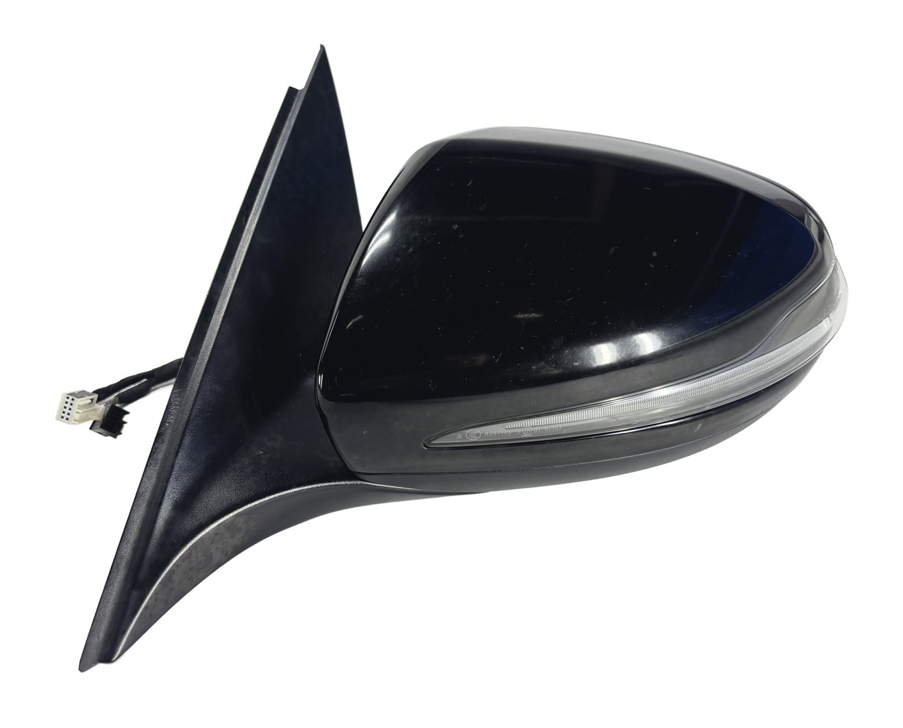 Thumbnail 7: 15-16 MERCEDES C-CLASS W205 LEFT PFOLD HEAT MEMORY AUTODIM DOOR MIRROR (Black)