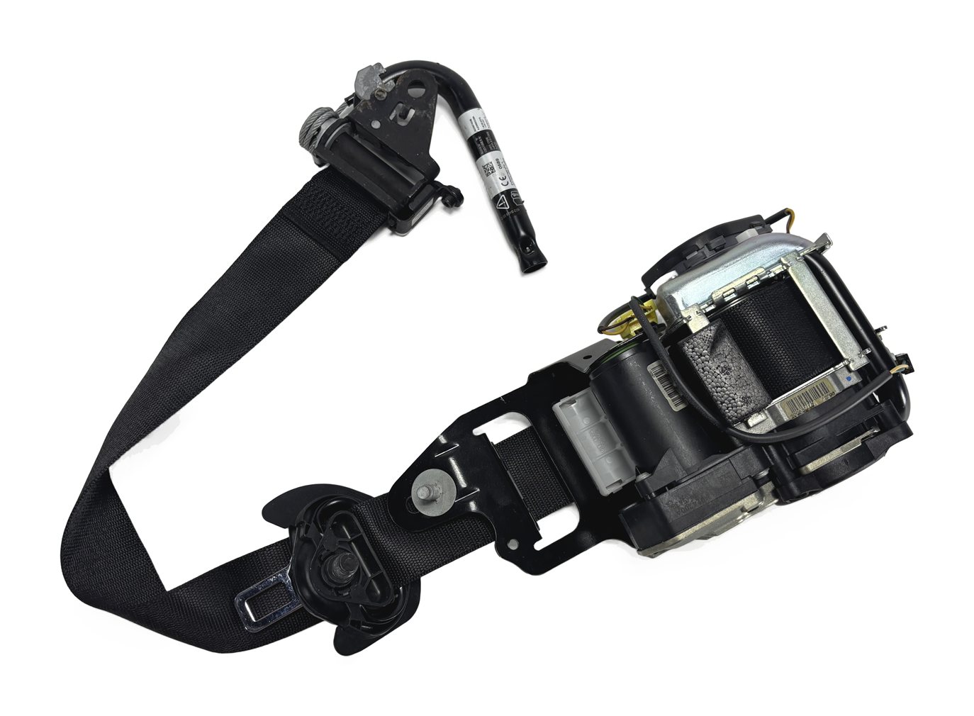 Thumbnail 2: 15-19 MERCEDES C GLC CLASS (W205 X253) RIGHT FRONT SEATBELT RETRACTOR (Black)