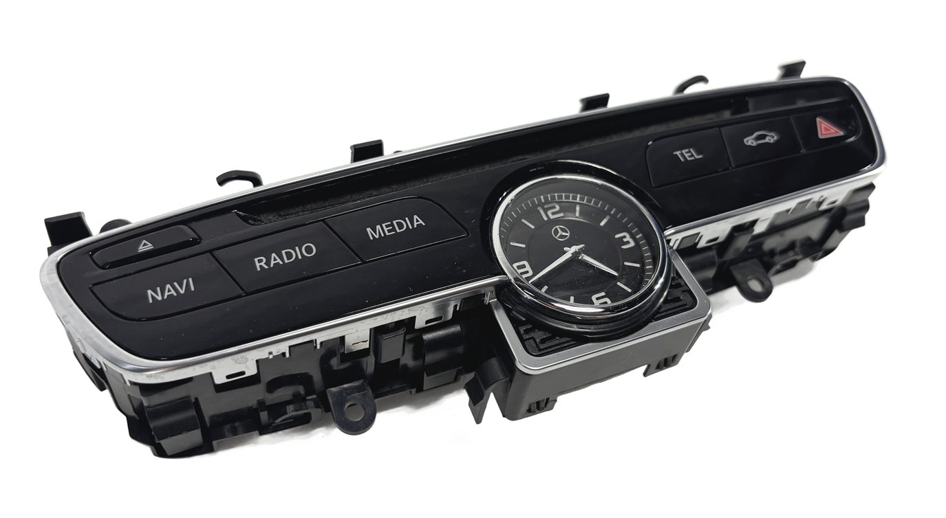 2016-2018 MERCEDES C300 C350 C450 C63 (W205) MEDIA CONTROL SWITCH w/ CLOCK