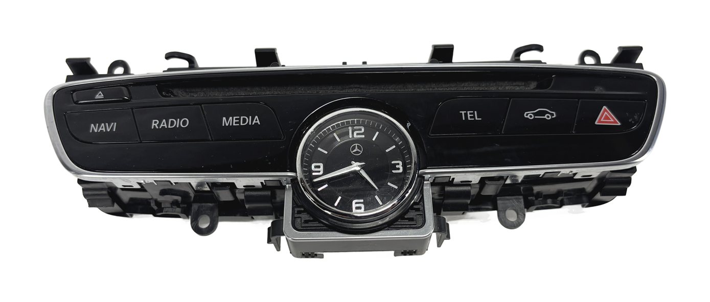 Thumbnail 3: 2016-2018 MERCEDES C300 C350 C450 C63 (W205) MEDIA CONTROL SWITCH w/ CLOCK