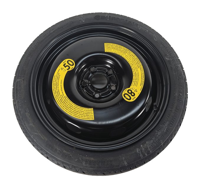 Thumbnail 2: 15-18 VW JETTA AUDI A3 S3 (8V) 18x3.5" EMERGENCY ROADSIDE SPARE TIRE WHEEL RIM