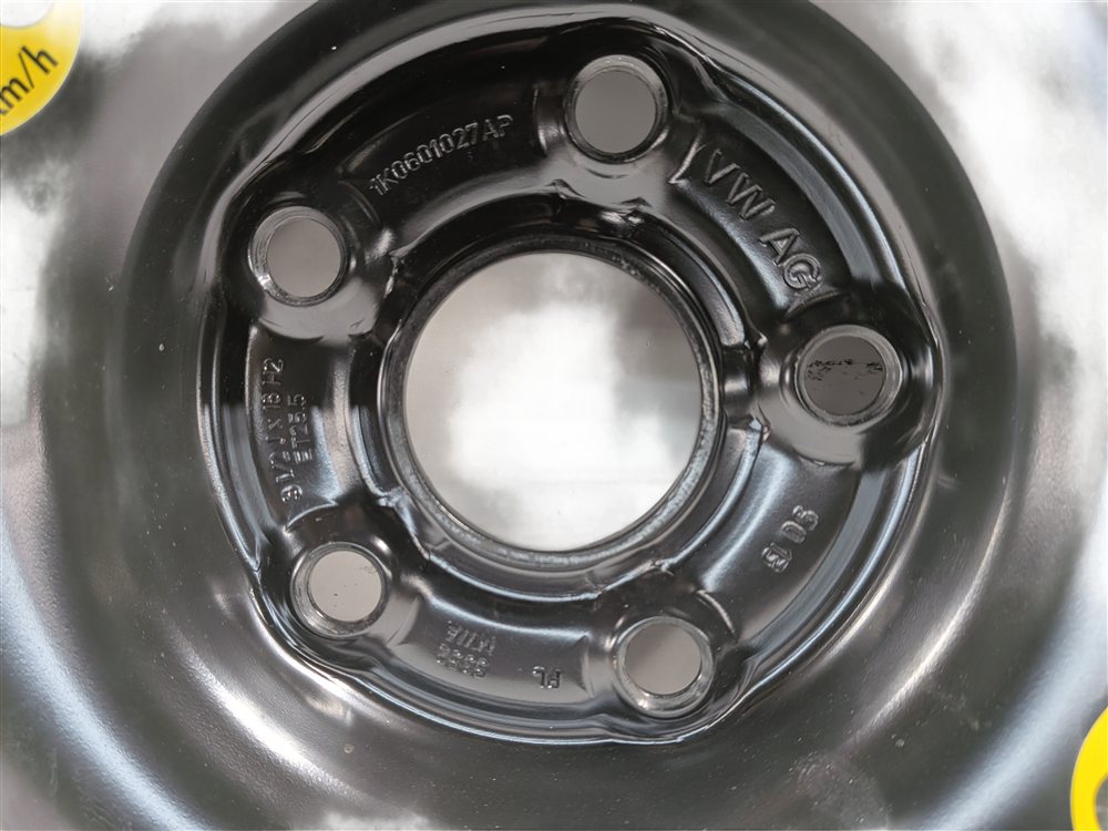 Thumbnail 4: 15-18 VW JETTA AUDI A3 S3 (8V) 18x3.5" EMERGENCY ROADSIDE SPARE TIRE WHEEL RIM