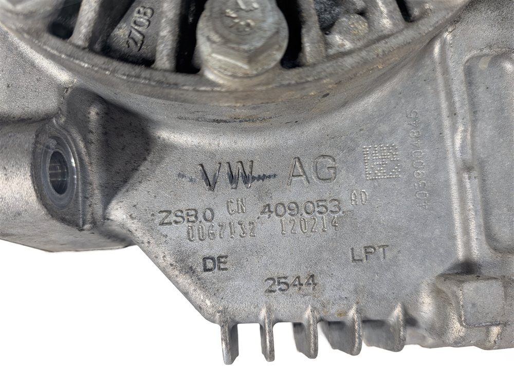 Thumbnail 6: 2016-2018 AUDI A3 (8V) QUATTRO AWD FRONT TRANSFER CASE ANGLE GEAR DRIVE