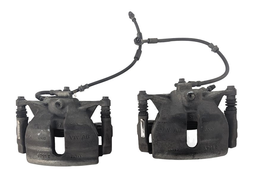 Thumbnail 2: 2015-2017 VW GOLF / AUDI A3 TT (8V MK3) 1.8T 2.0T FRONT DISC BRAKE CALIPER SET