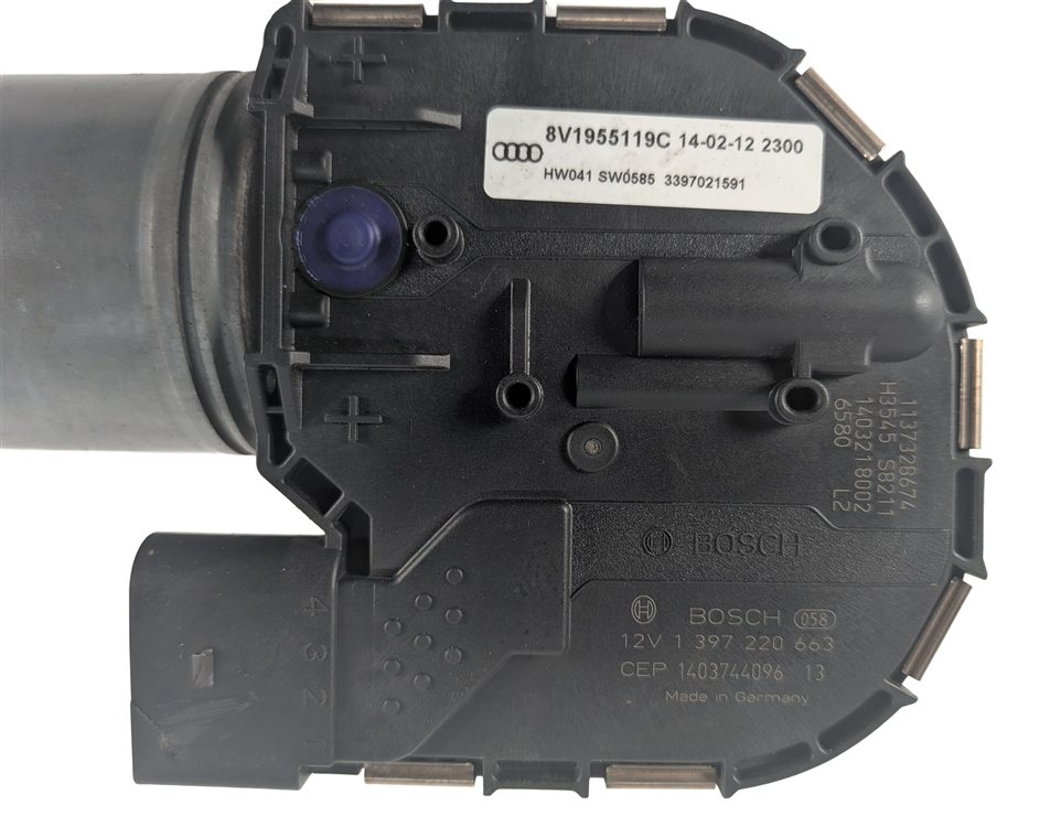 Thumbnail 3: 15-18 AUDI A3 S3 RS3 (8V) FRONT WINDSHIELD WIPER MOTOR