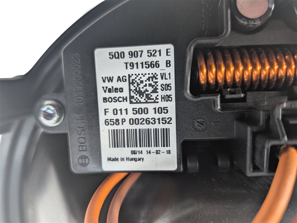 Thumbnail 5: 2015-2018 VW GOLF GTI / AUDI A3 S3 RS3 (8V) FRONT HEATER A/C BLOWER FAN MOTOR
