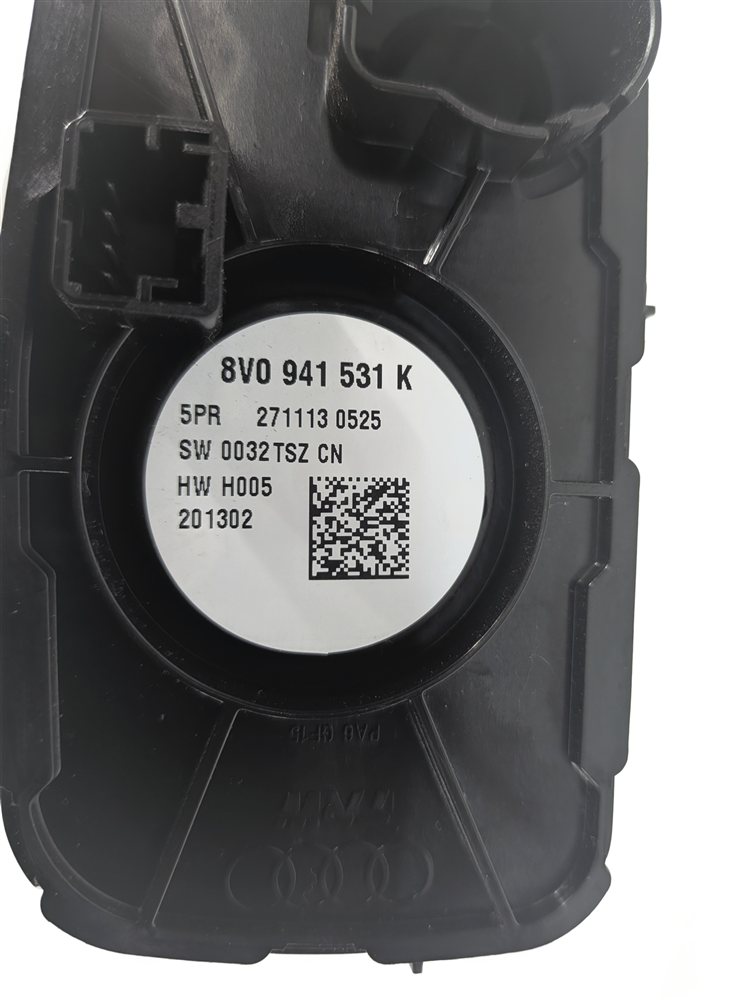 Thumbnail 5: 15-20 AUDI A3 8V BLACK HEADLIGHT LAMP SWITCH AUTO RAIN WIPER NO FOG 8V0941531AD