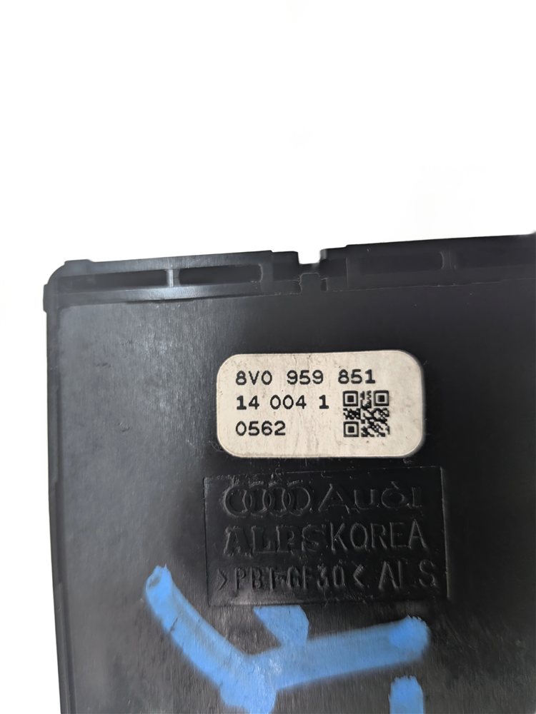 Thumbnail 3: 2015-2018 AUDI A3 S3 (8V) SEDAN LEFT DRIVER DOOR MASTER WINDOW SWITCH BUTTON