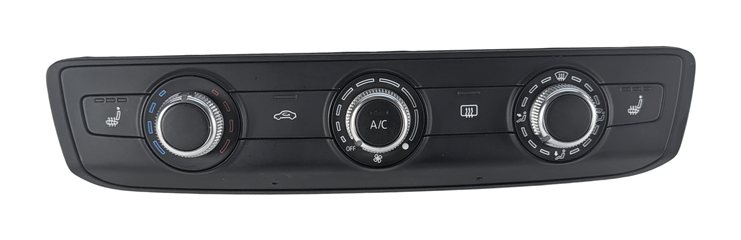 Thumbnail 2: 15-16 AUDI A3 8V HEATER AC CLIMATE CONTROL PANEL SINGLE ZONE w/HEATED SEATS
