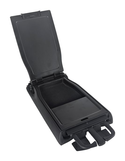 Thumbnail 1: 2015-2020 AUDI A3 (8V) FRONT CENTER CONSOLE ARMREST LID COMPARTMENT (Black)