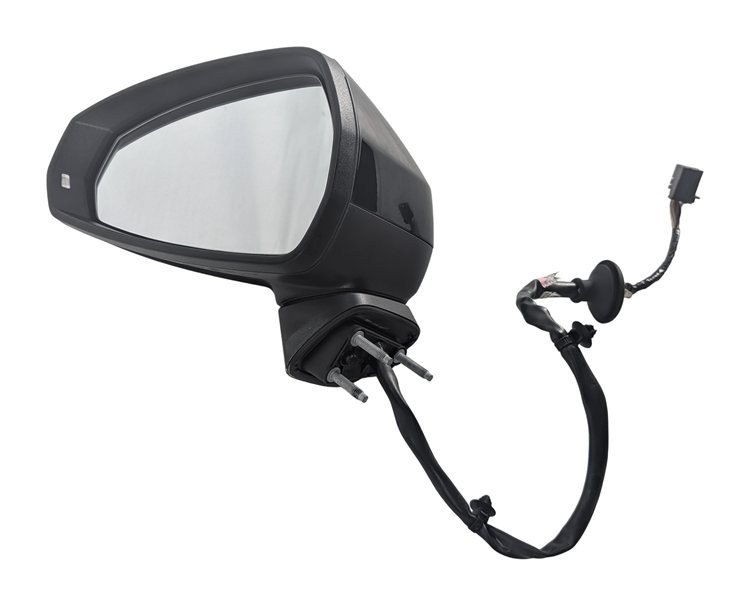 2015-2018 AUDI A3 S3 (8V) DRIVER MANUAL FOLD HEATED DOOR MIRROR (Black)