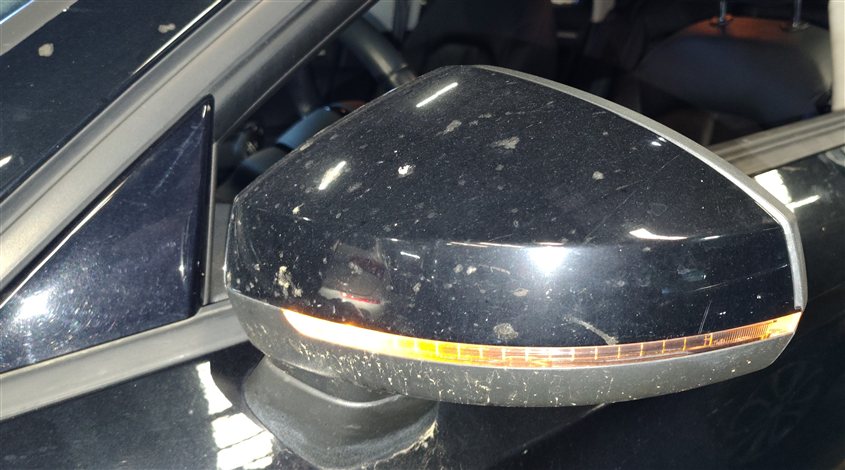 Thumbnail 2: 2015-2018 AUDI A3 S3 (8V) DRIVER MANUAL FOLD HEATED DOOR MIRROR (Black)