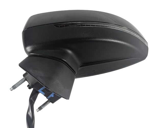 Thumbnail 4: 2015-2018 AUDI A3 S3 (8V) DRIVER MANUAL FOLD HEATED DOOR MIRROR (Black)