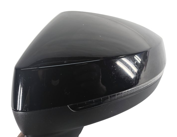 Thumbnail 5: 2015-2018 AUDI A3 S3 (8V) DRIVER MANUAL FOLD HEATED DOOR MIRROR (Black)