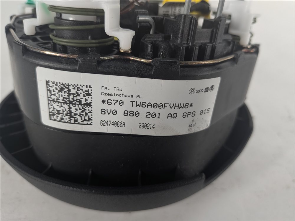 Thumbnail 6: 2015 AUDI A3 S3 (8V) LEFT FRONT DRIVER STEERING WHEEL AIRBAG AIR BAG (Black)