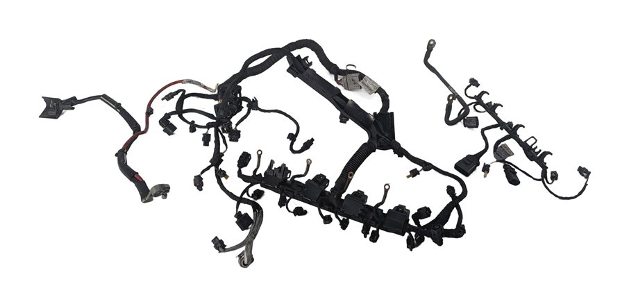 Thumbnail 2: 2015 AUDI A3 8V 2.0L CNTC ENGINE MOTOR WIRE WIRING HARNESS LOOM 06K972627AH