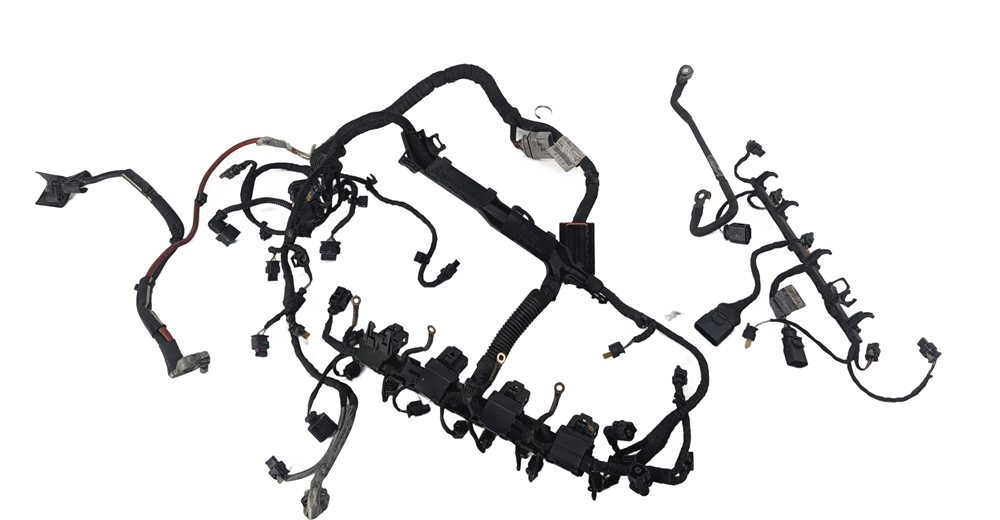 Thumbnail 3: 2015 AUDI A3 8V 2.0L CNTC ENGINE MOTOR WIRE WIRING HARNESS LOOM 06K972627AH