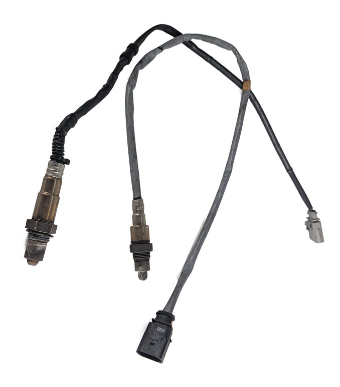 Thumbnail 2: 2015 AUDI A3 8V 2.0L CNTC ENGINE PRE POST CAT OXYGEN O2 LAMBDA SENSOR SET/2