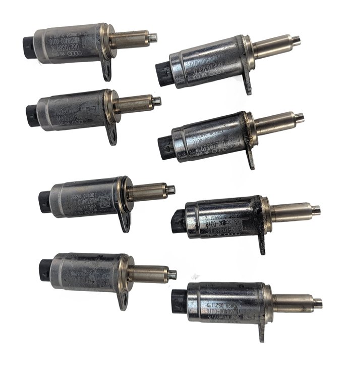 Thumbnail 2: 2015 AUDI A3 8V 2.0L CNTC ENGINE CAMSHAFT ADJUSTER SOLENOID SET/8 06E103697K