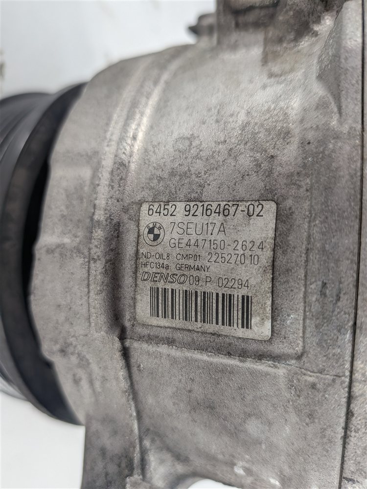 Thumbnail 5: 2013-2018 BMW X3 X4 (F25 F26) 28dX / 28iX - 2.0L ENGINE A/C COMPRESSOR PUMP