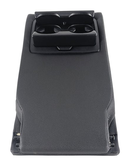 11-17 BMW X3 X4 (F25 F26) REAR SEAT CENTER CONSOLE ARMREST CUPHOLDER (Black)