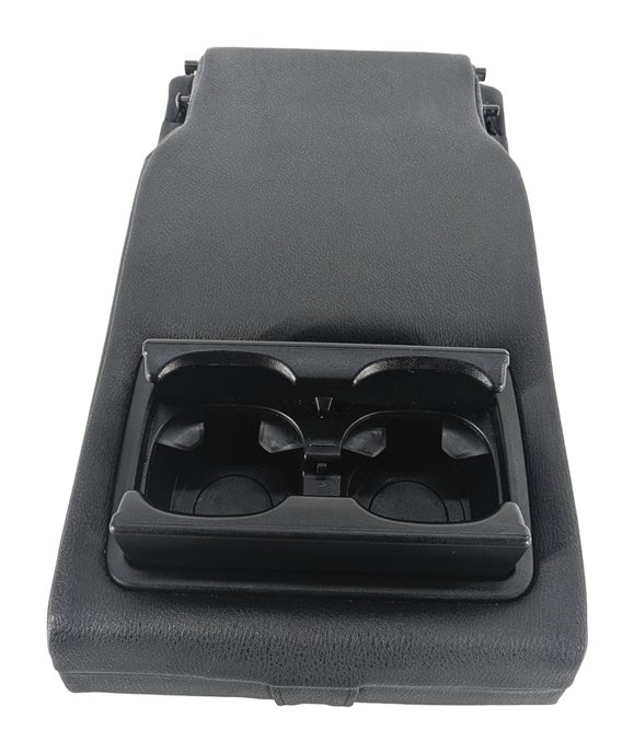 Thumbnail 2: 11-17 BMW X3 X4 (F25 F26) REAR SEAT CENTER CONSOLE ARMREST CUPHOLDER (Black)