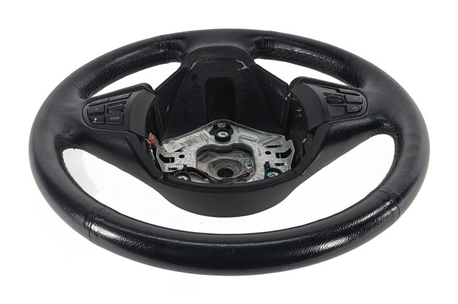 Thumbnail 3: 11-17 BMW X3 (F25) 3 SPOKE STEERING WHEEL & MULTIFUNCTION SWITCH BUTTONS (BLACK)