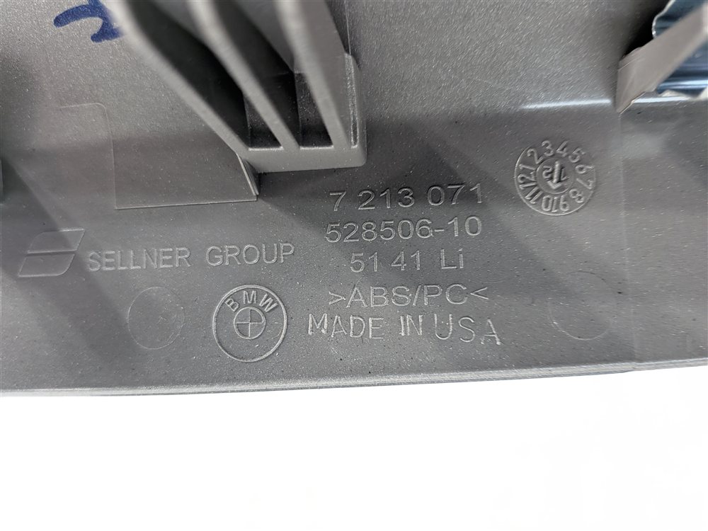 Thumbnail 10: 2013 BMW X3 F25 INTERIOR DOOR CENTER CONSOLE TRIM SET (Silver Matte)