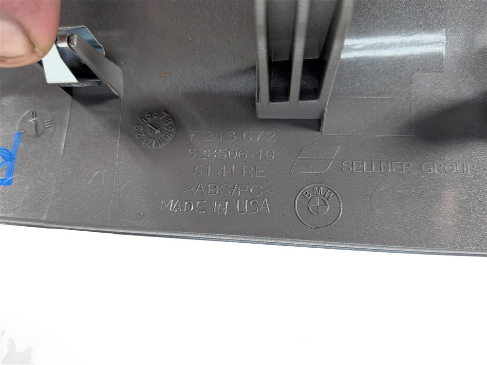 Thumbnail 11: 2013 BMW X3 F25 INTERIOR DOOR CENTER CONSOLE TRIM SET (Silver Matte)