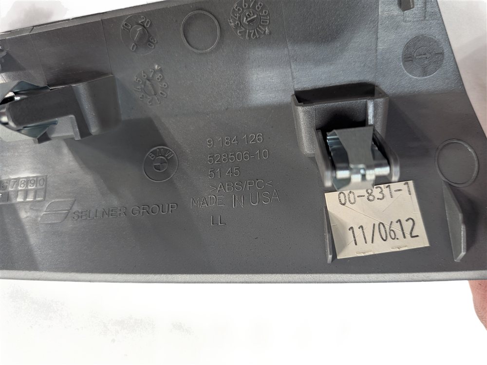 Thumbnail 12: 2013 BMW X3 F25 INTERIOR DOOR CENTER CONSOLE TRIM SET (Silver Matte)
