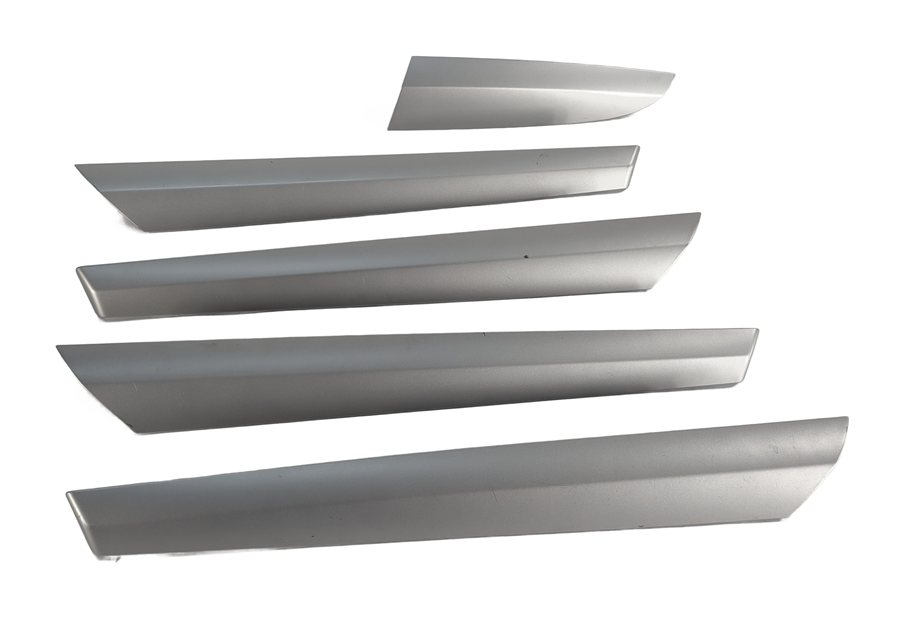 Thumbnail 3: 2013 BMW X3 F25 INTERIOR DOOR CENTER CONSOLE TRIM SET (Silver Matte)