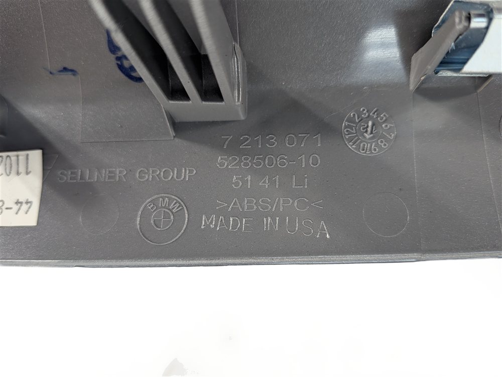 Thumbnail 8: 2013 BMW X3 F25 INTERIOR DOOR CENTER CONSOLE TRIM SET (Silver Matte)