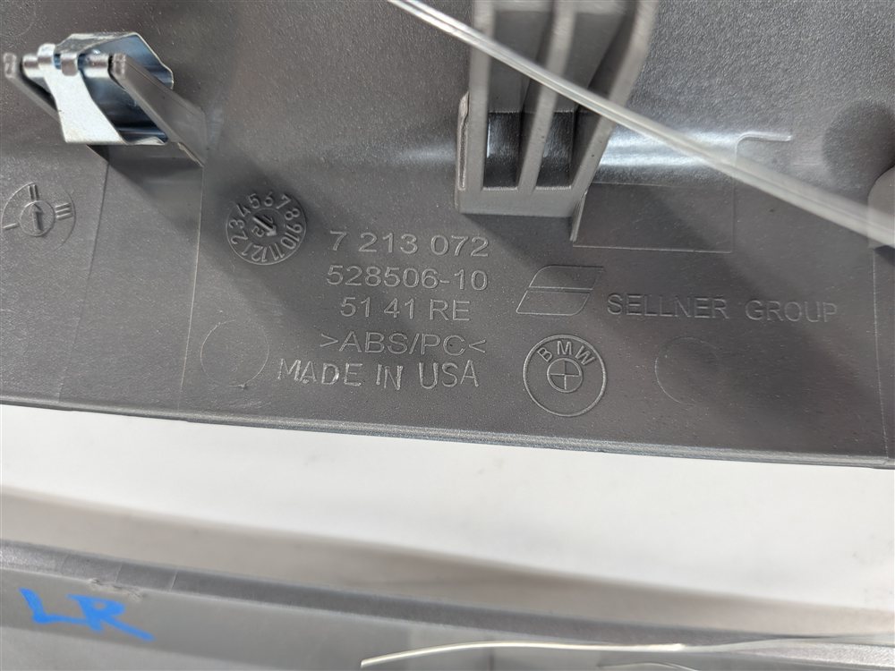 Thumbnail 9: 2013 BMW X3 F25 INTERIOR DOOR CENTER CONSOLE TRIM SET (Silver Matte)