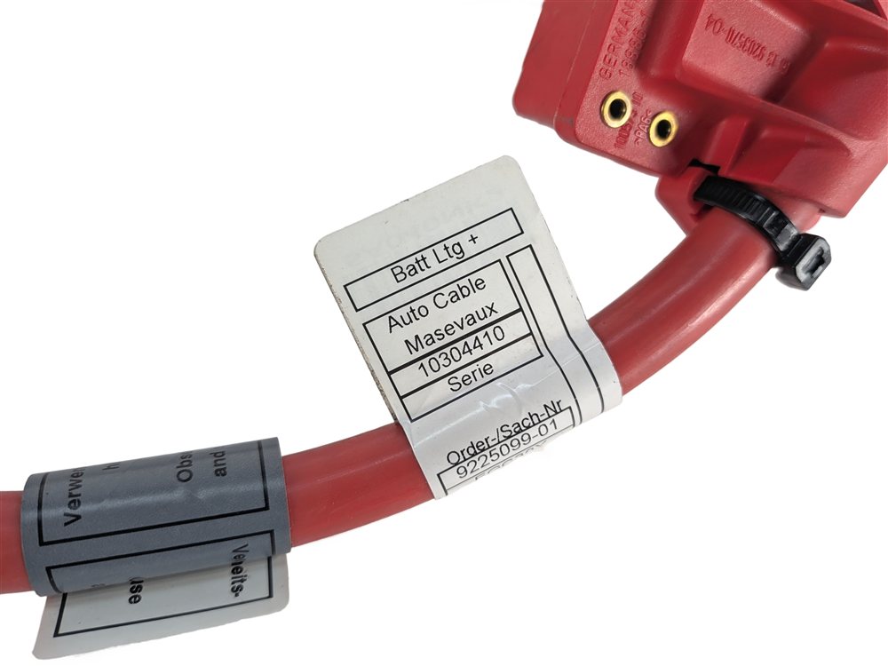 Thumbnail 4: 2013 BMW X3 (F25) 2.0L POSITIVE BATTERY POWER CABLE w/SAFETY TERMINAL