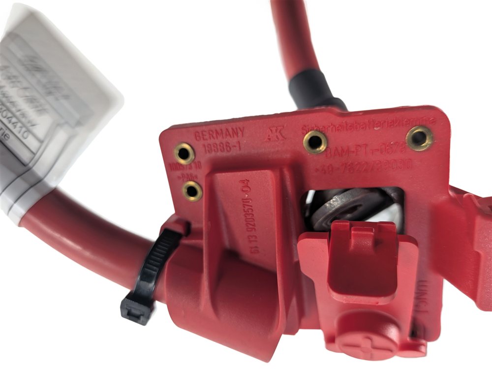 Thumbnail 5: 2013 BMW X3 (F25) 2.0L POSITIVE BATTERY POWER CABLE w/SAFETY TERMINAL