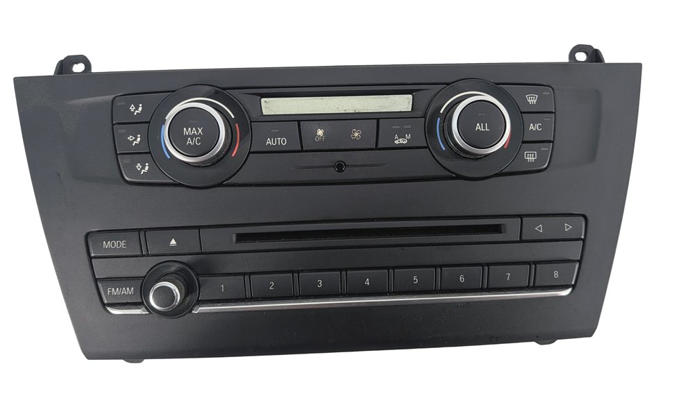 Thumbnail 3: 2011-2014 BMW X3 F25 HEATER AC CLIMATE RADIO CONTROL PANEL w/o HEATED SEATS