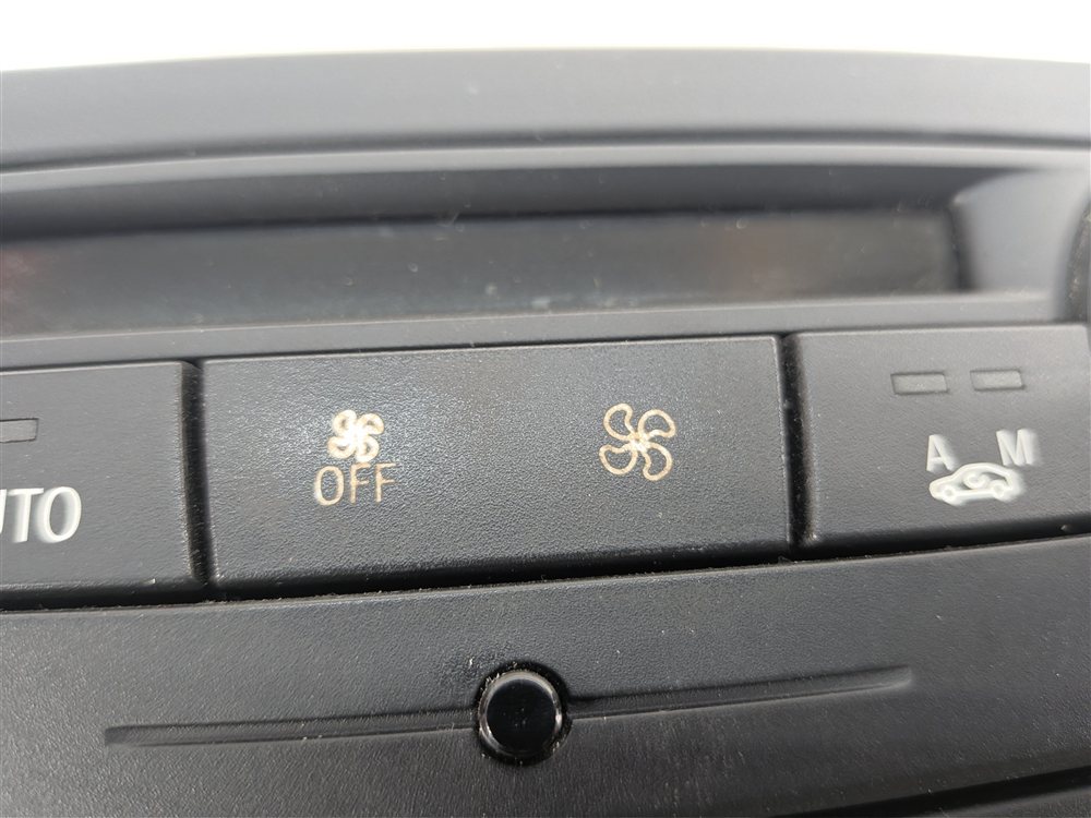 Thumbnail 7: 2011-2014 BMW X3 F25 HEATER AC CLIMATE RADIO CONTROL PANEL w/o HEATED SEATS