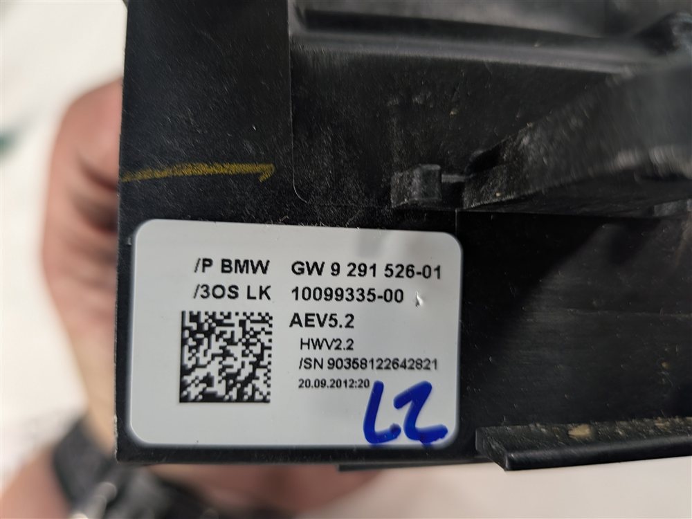 Thumbnail 7: 2011-2017 BMW 535iGT 550iGT 740i 750i X3 (F10 F01 F25) TRANSMISSION GEAR SHIFTER