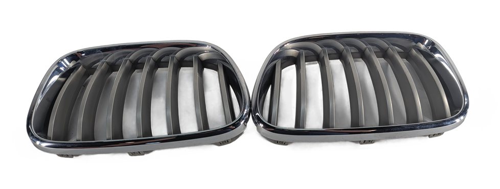 Thumbnail 3: 2013-2017 BMW X3 (F25) FRONT LEFT & RIGHT HOOD VENT TRIM GRILLE SET/2