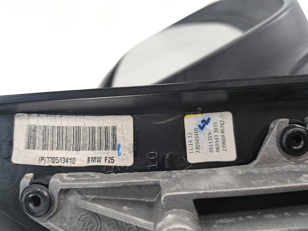 Thumbnail 8: 11-14 BMW X3 F25 RIGHT PASSENGER HEATED MEMORY MIRROR (Grey)