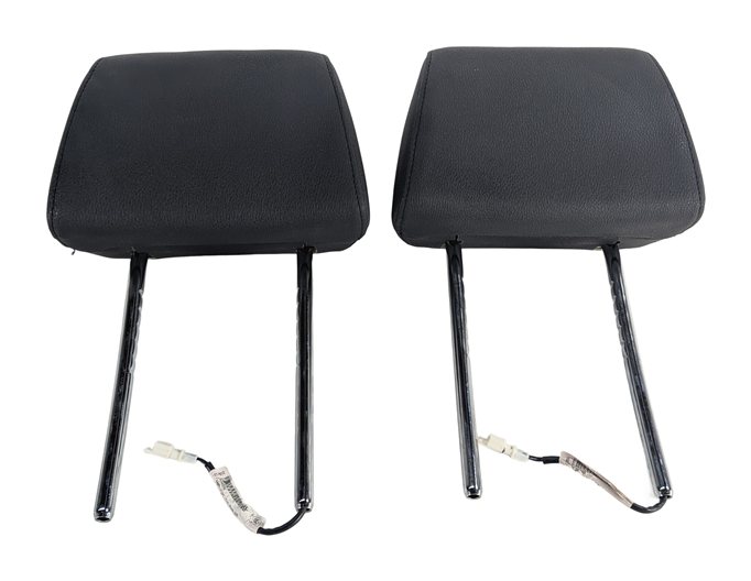 11-18 BMW X3 X4 F25 F26 LEFT DRIVER & RIGHT PASSENGER HEADREST SET/2 (Black)