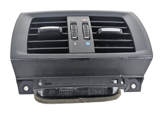Thumbnail 4: 2013 BMW X3 (F25) REAR CENTER CONSOLE HEAT AIR AC HVAC VENT (Black)