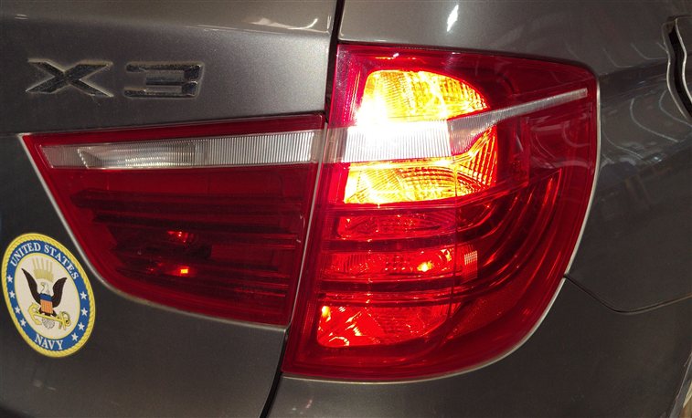 Thumbnail 2: 2011-2017 BMW X3 (F25) RIGHT PASSENGER REAR INNER TRUNK TAILLIGHT LIGHT LAMP