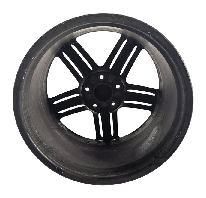 Thumbnail 3: 2013-2015 AUDI Q7 (4L) 21x10 ALUMINUM 15 SPOKE WHEEL RIM 5 TRIPLE SPOKE (SMOKED)