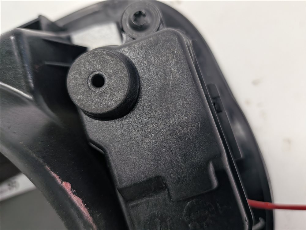 Thumbnail 5: 2010-2015 AUDI Q7 (4L) FUEL TANK DOOR LID COVER TRIM w/ HOUSING (Gray)