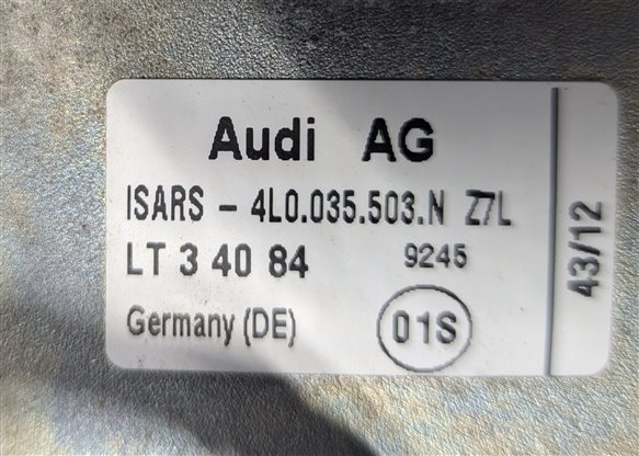 Thumbnail 7: 12-15 AUDI Q7 (4L) RADIO STEREO GPS NAVIGATION SHARK FIN ANTENNA (Gray)
