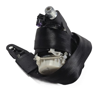 Thumbnail 3: 2007-2015 AUDI Q7 (4L) FRONT RIGHT PASSENGER SEAT SEATBELT RETRACTOR (Black)