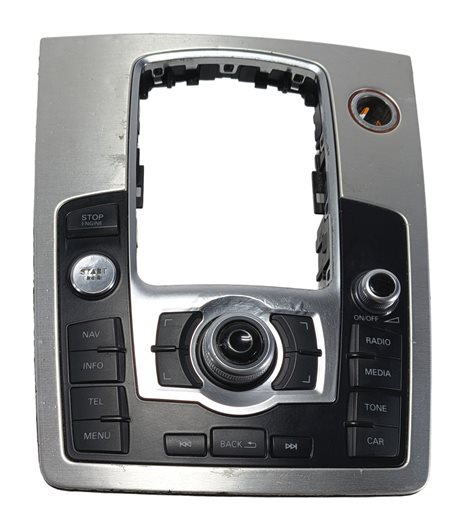 Thumbnail 1: 2012-2015 AUDI Q7 (4L) FRONT CENTER CONSOLE MMI MEDIA NAVIGATION CONTROL SWITCH