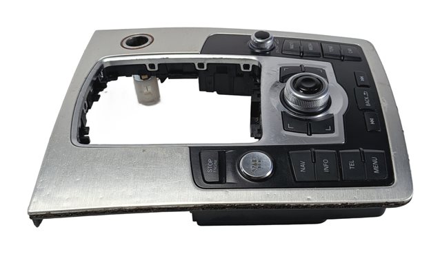 Thumbnail 4: 2012-2015 AUDI Q7 (4L) FRONT CENTER CONSOLE MMI MEDIA NAVIGATION CONTROL SWITCH