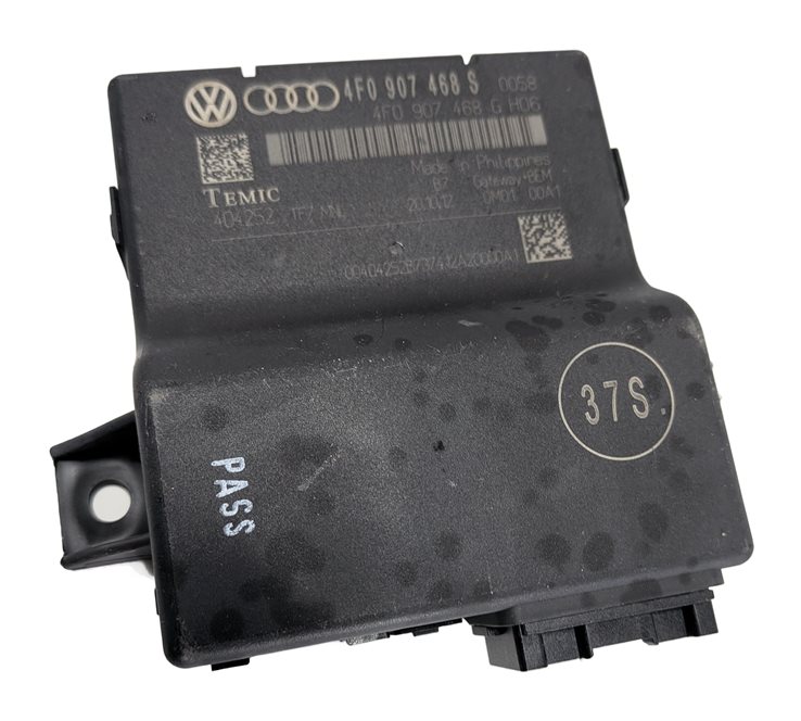 Thumbnail 14: 13-15 AUDI Q7 4L 3.0L SUPER (CTWA) SPEEDOMETER IMMOBILIZER CONTROL MODULE SET